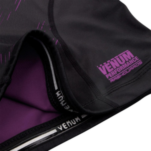 Рашгард Venum NoGi 2.0 Rashguard Short Black Purple