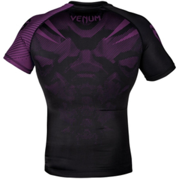Рашгард Venum NoGi 2.0 Rashguard Short Black Purple