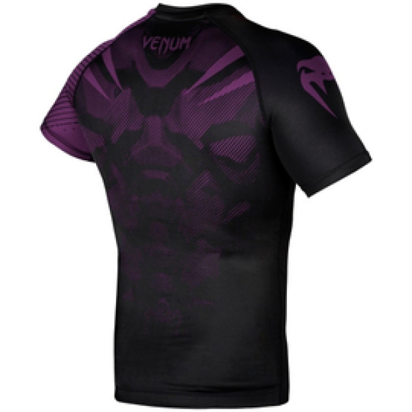 Рашгард Venum NoGi 2.0 Rashguard Short Black Purple