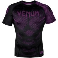 Рашгард Venum NoGi 2.0 Rashguard Short Black Purple