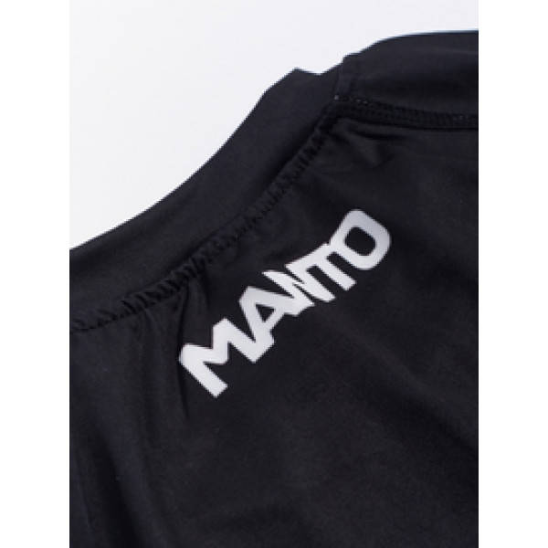 Рашгард MANTO Rashguard Logo Black White