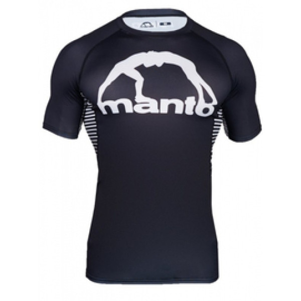 Рашгард MANTO Rashguard Logo Black White