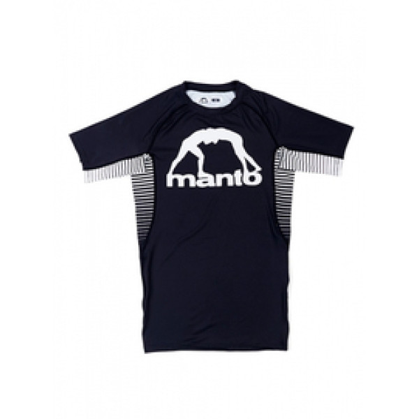 Рашгард MANTO Rashguard Logo Black White