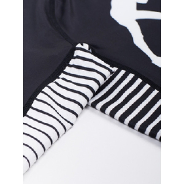 Рашгард MANTO Rashguard Logo Black White