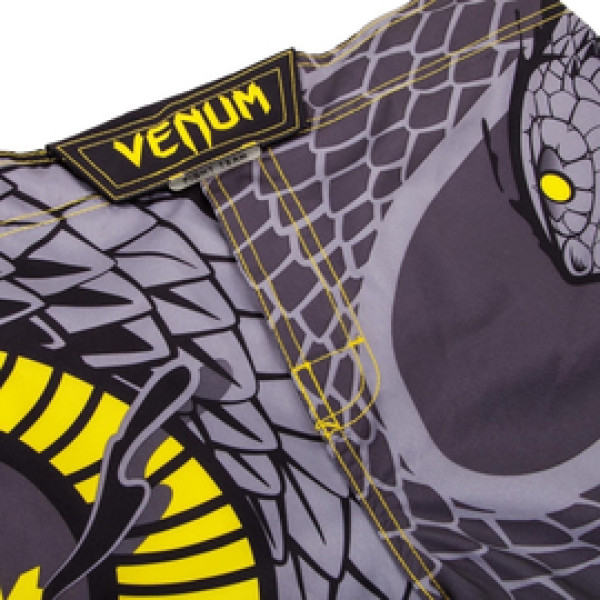 Шорты для MMA Venum Snaker Fightshorts Black Yellow