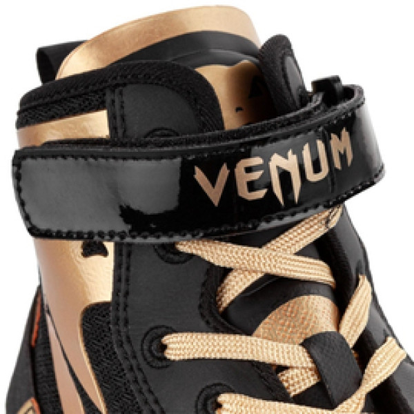 Боксерки Venum Giant Low Boxing Shoes Black Gold