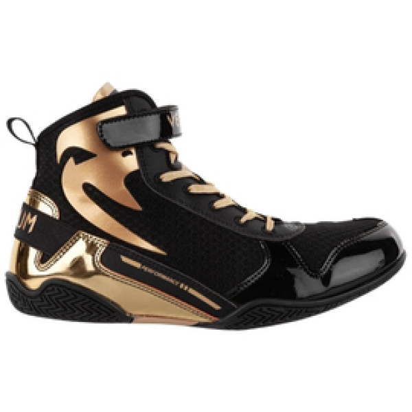Боксерки Venum Giant Low Boxing Shoes Black Gold