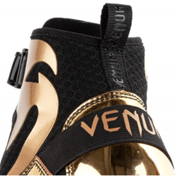 Боксерки Venum Giant Low Boxing Shoes Black Gold