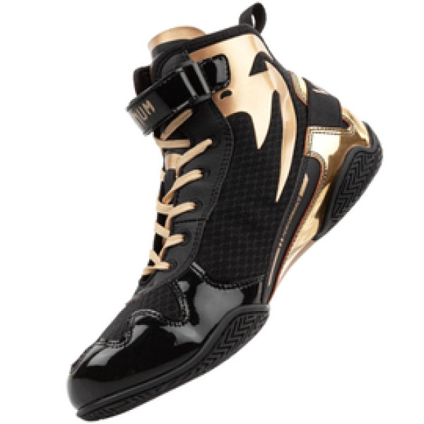 Боксерки Venum Giant Low Boxing Shoes Black Gold