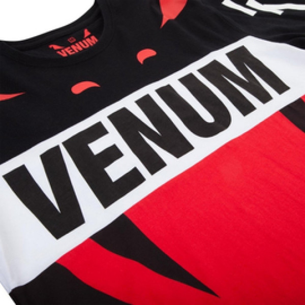 Лонгслив Venum Revenge T-Shirt Red Black