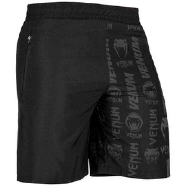 Шорты Venum Logos Training Shorts Black Black