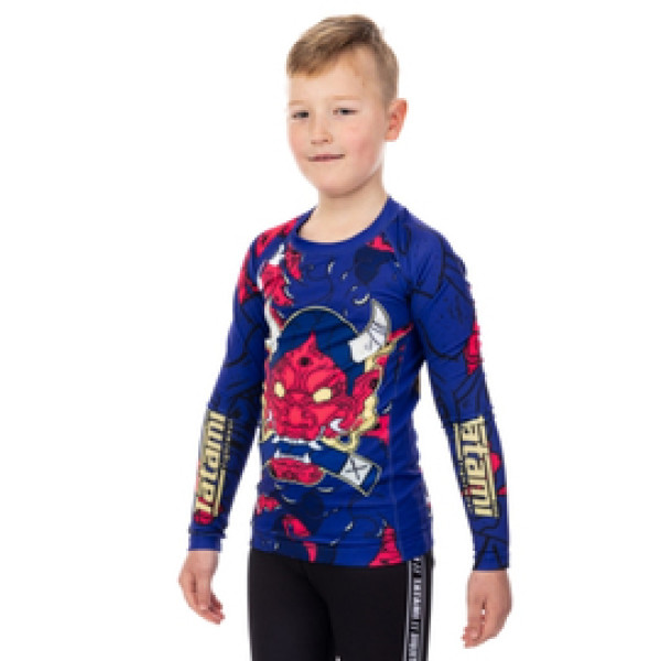 Детский рашгард Tatami Kids Oni Eco Tech Recycled Rash Guard