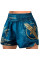 Шорты для тайского бокса Hayabusa Falcon Muay Thai Shorts Blue