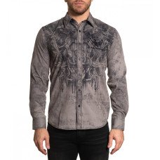Рубашка Affliction Conspiracy LS Woven Khaki