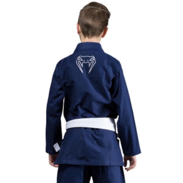 Детское кимоно Venum Contender Kids BJJ Gi Navy Blue
