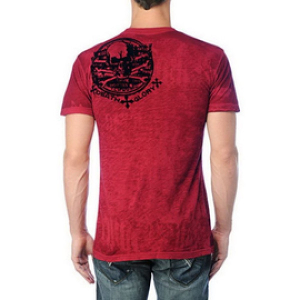 Двусторонняя футболка Affliction Cetina Slub Tee