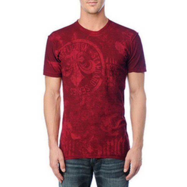 Двусторонняя футболка Affliction Cetina Slub Tee