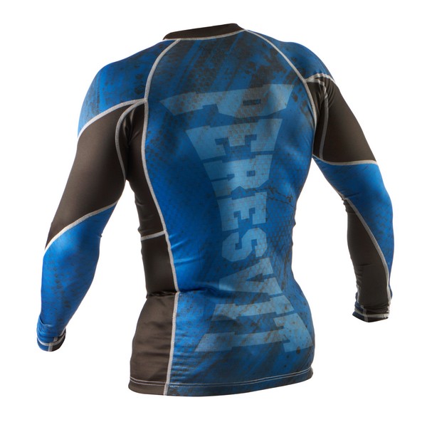 Рашгард Peresvit Immortal Silver Force Rashguard Long Sleeve Dark Marine