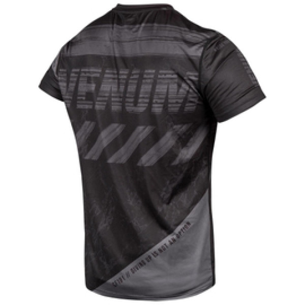 Футболка Venum AMRAP Dry Tech T-shirt Black Grey