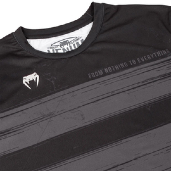 Футболка Venum AMRAP Dry Tech T-shirt Black Grey