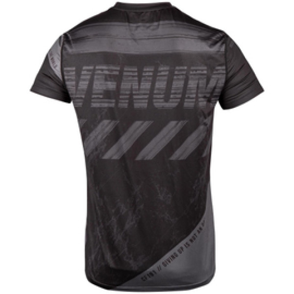 Футболка Venum AMRAP Dry Tech T-shirt Black Grey