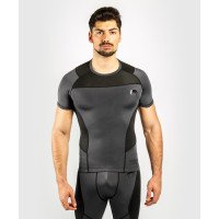 Рашгард Venum G-Fit Rashguard Short Sleeves Grey Black