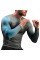 Рашгард Hayabusa Fusion Rashguard - Grey Aqua