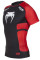 Рашгард Venum Absolute black red короткий рукав