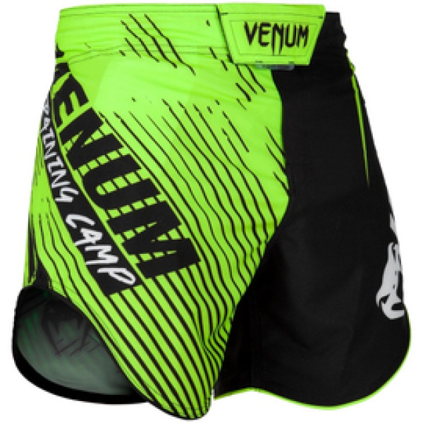 Шорты для MMA Venum Training Camp Fightshorts Black Neo Yellow