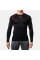Компрессионная футболка Peresvit Air Motion Black Red Long Sleeve