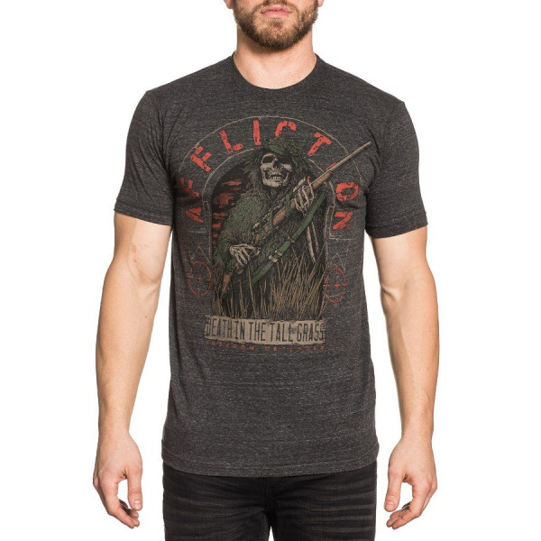 Футболка Affliction Tall Grass Black