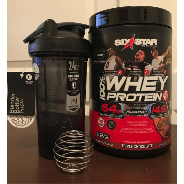 Шейкер спортивний (пляшка) BlenderBottle Pro24 Tritan 710ml Black (Original)