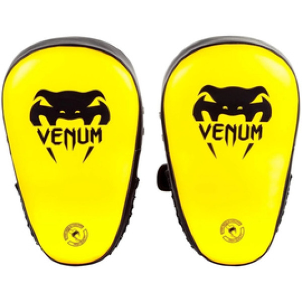 Пэды Venum Elite Small Kick Pads Neo Yellow