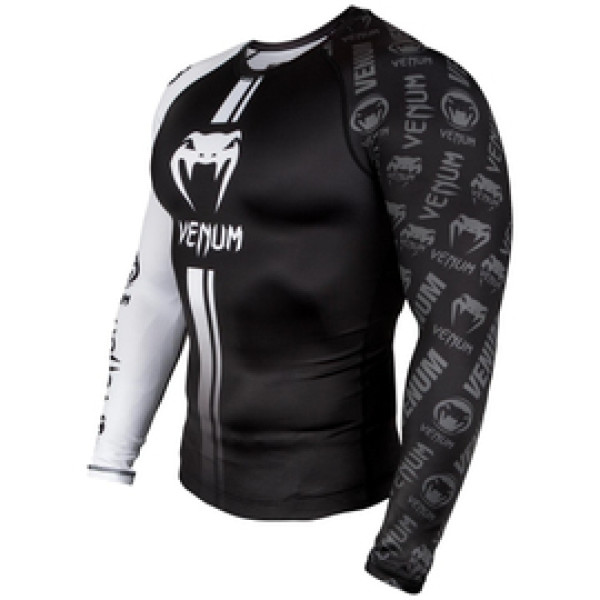 Рашгард Venum Logos Rashguards Long Sleeves Black