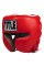 Шлем Title Boxing Leather Sparring Headgear Red