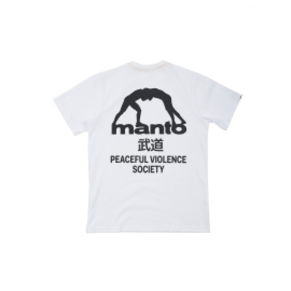 Футболка MANTO T-shirt Society White