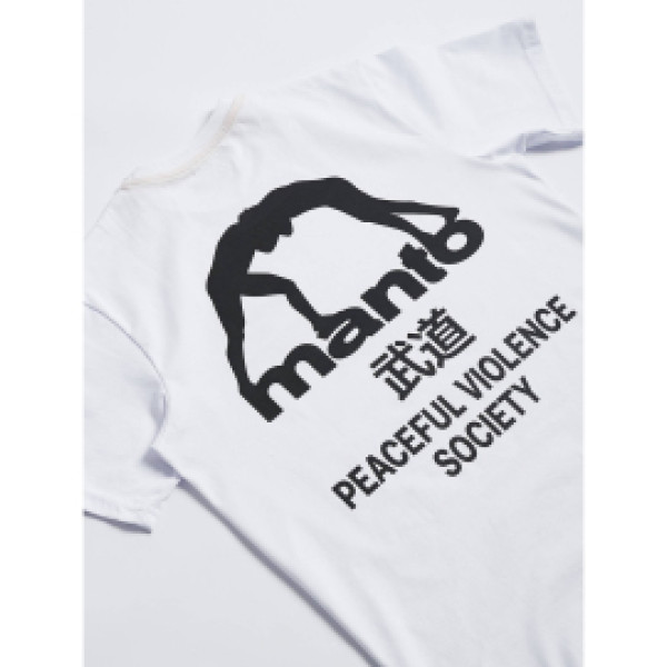 Футболка MANTO T-shirt Society White