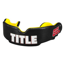 Боксерскаz капа Title Gel Victory Mouthguard 2.0 Black Yellow