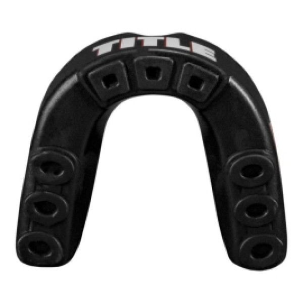 Боксерскаz капа Title Gel Victory Mouthguard 2.0 Black Yellow
