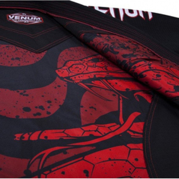 Кимоно для джиу-джитсу Venum Absolute 2.0 Crimson Viper BJJ GI Gold Weave