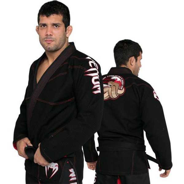 Кимоно для джиу-джитсу Venum Absolute 2.0 Crimson Viper BJJ GI Gold Weave