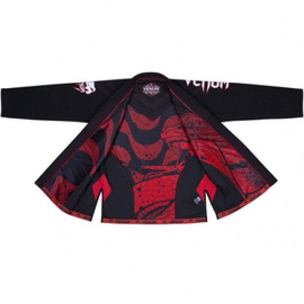 Кимоно для джиу-джитсу Venum Absolute 2.0 Crimson Viper BJJ GI Gold Weave