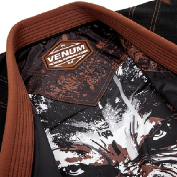Кимоно для джиу-джитсу Venum Absolute Gorilla BJJ Gi Black Brown
