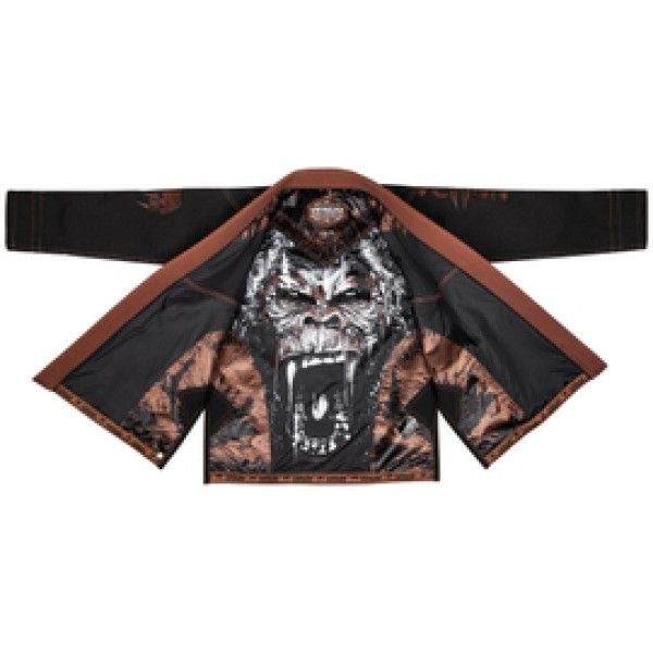 Кимоно для джиу-джитсу Venum Absolute Gorilla BJJ Gi Black Brown