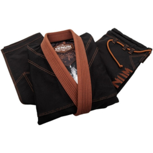 Кимоно для джиу-джитсу Venum Absolute Gorilla BJJ Gi Black Brown