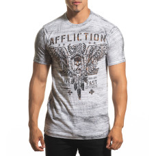 Футболка Affliction Art of War A24288 White Black