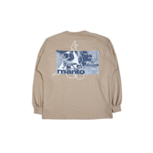 Лонгслив MANTO Ruin Beige