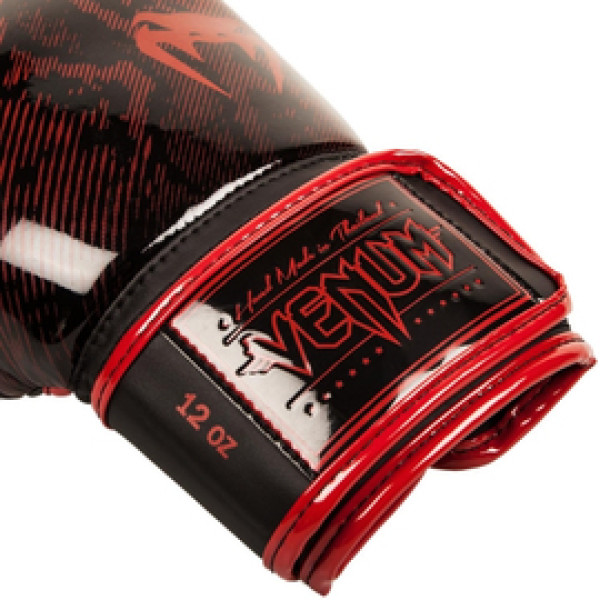 Боксерские перчатки Venum Fusion Boxing Gloves Red Black
