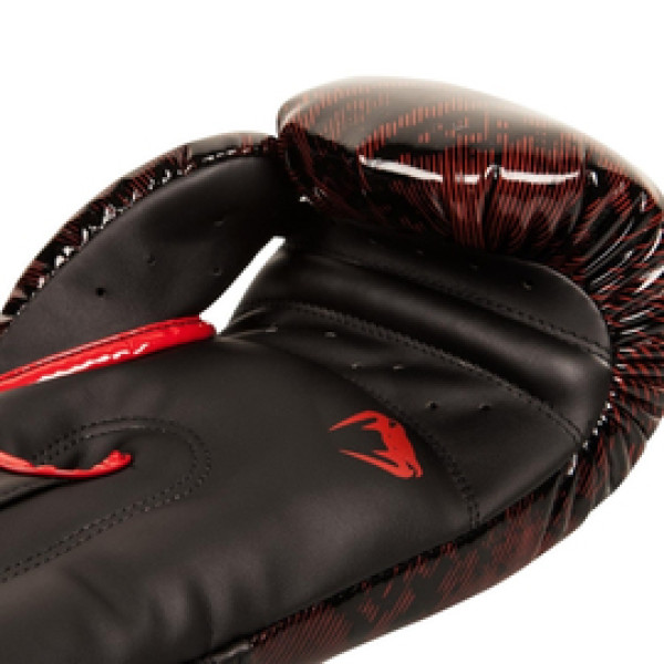 Боксерские перчатки Venum Fusion Boxing Gloves Red Black