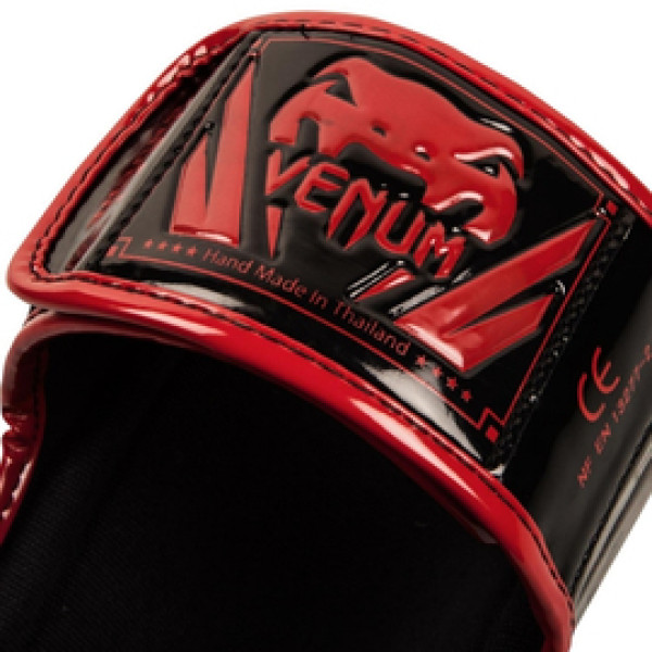 Защита голени Venum Fusion Shinguards Red Black